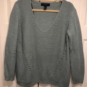 Blue Oversized Sweater